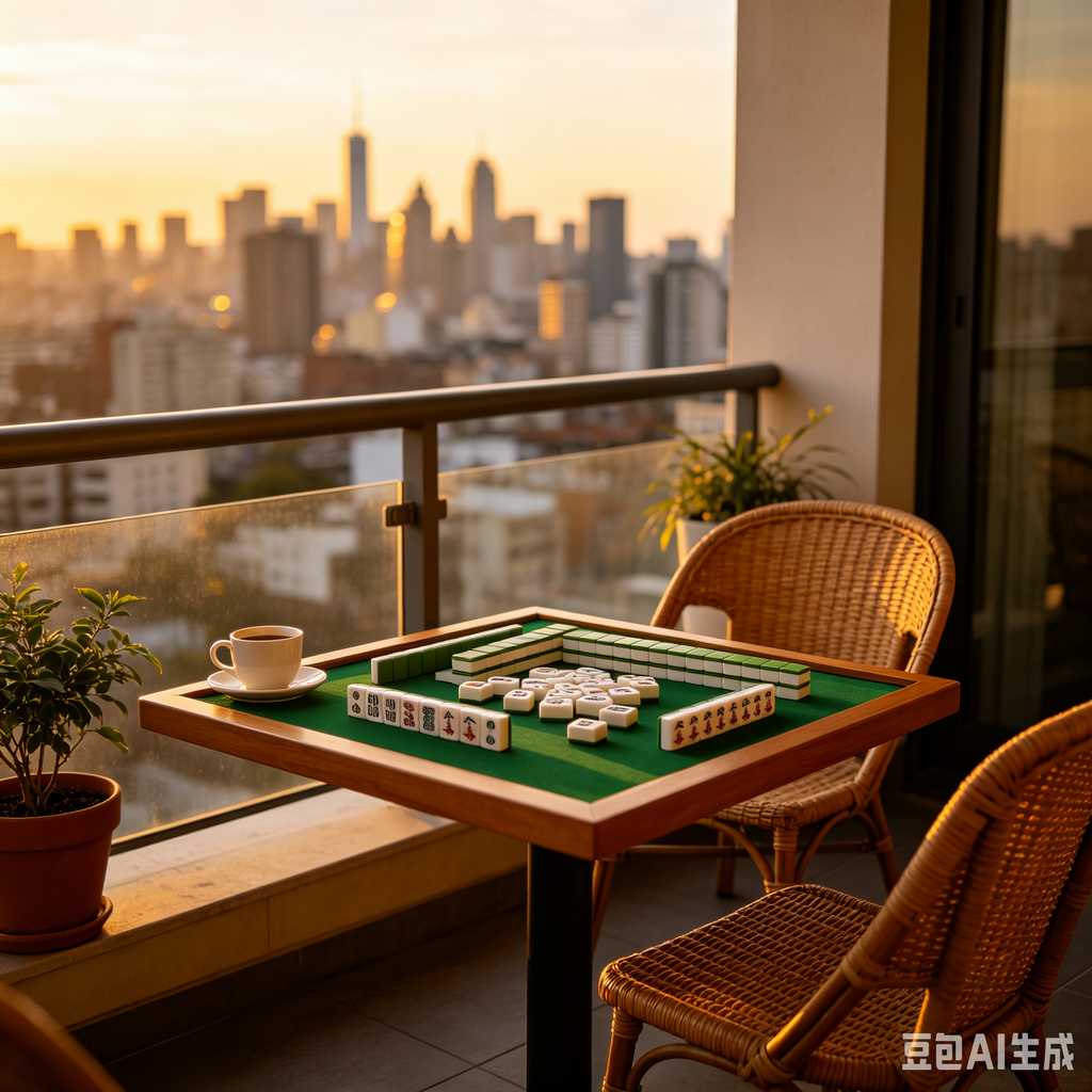 fine carving mahjong set